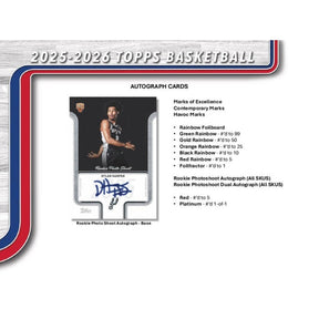 2025/26 Topps Flagship Basketball Mega Box