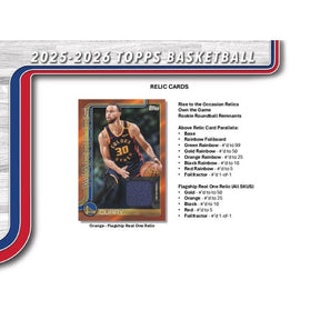2025/26 Topps Flagship Basketball Jumbo Box