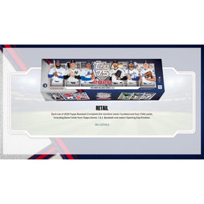 2026 Topps Factory Set Baseball (Box) (Presell)