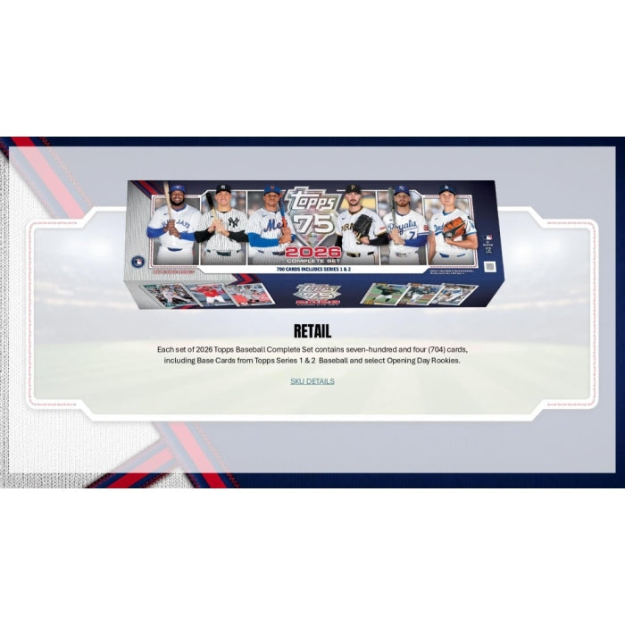 2026 Topps Factory Set Baseball (Box) (Presell)