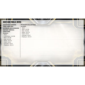 2026 Topps Knockout UFC Hobby Box