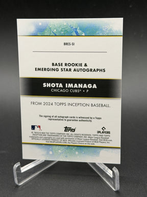 2024 Topps Inception #BRES-SI Shota Imanaga Rookie and Emerging Star Auto /149