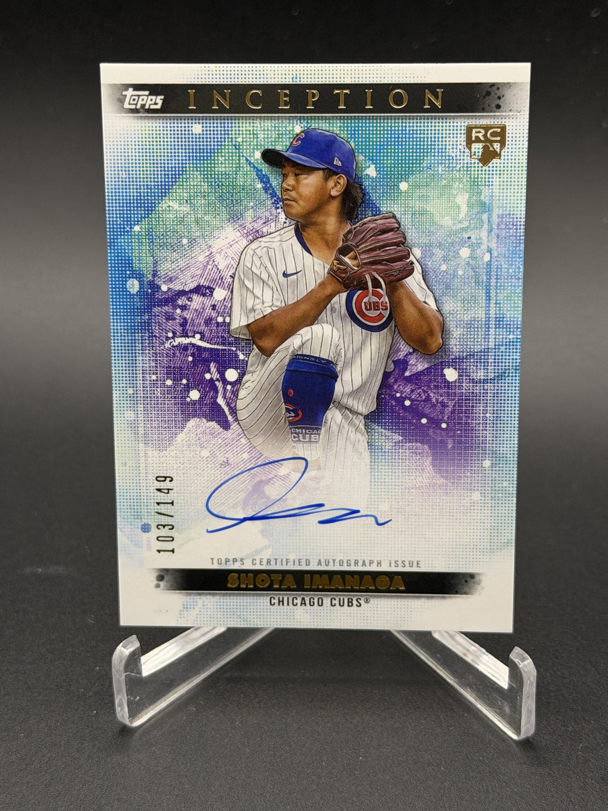 2024 Topps Inception #BRES-SI Shota Imanaga Rookie and Emerging Star Auto /149