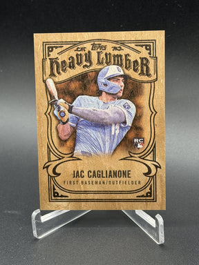 2026 Topps #HL-18 Jac Caglianone Heavy Lumber