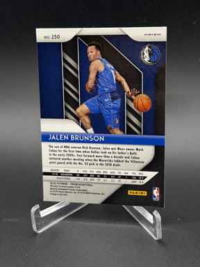 2018-19 Panini Prizm #250 Jalen Brunson Rookie RC Red White and Blue
