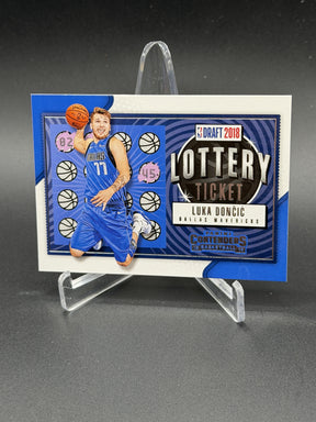 2018-19 Panini Contenders #3 Luka Doncic Rookie RC Lottery Ticket