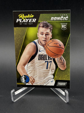 2018-19 Panini Player of the Day #R3 Luka Doncic Rookies #1