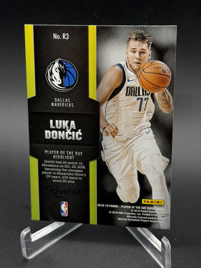 2018-19 Panini Player of the Day #R3 Luka Doncic Rookies #2