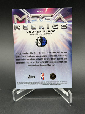 2025-26 Bowman #MR-1 Cooper Flagg Mega Rookies Green Mojo #/99