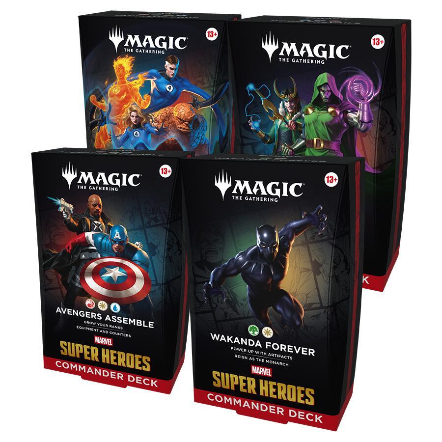 Marvel Super Heroes Commander Deck Case - Commander: Marvel Super Heroes (MSC)