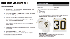 Fanatics Under Wraps 2026 MLB Jerseys Vol. I